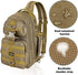 PLUSINNO Water-Resistant Fishing Backpack Tackle Bag with Rod Holder, Ideal Fishing Gifts for Men