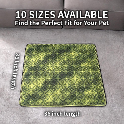 2 Pack 36"x36" Washable Pee Pads for Dogs, Reusable Puppy Potty Training Pads, Ultra-Absorbent Thick Waterproof