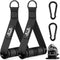 Heavy Duty Exercise Handles for Cable Machine Attachment, Grip Gym Equipment (Set of 2)