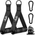 Heavy Duty Exercise Handles for Cable Machine Attachment, Grip Gym Equipment (Set of 2)
