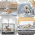 PJYuCien Fluffy Fleece Calming Pet Throw Blanket, Super Soft and Warm for Indoor Cats and Dogs, Small 16 * 24", Grey