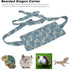 Lizards Sling Carrier, Breathable Adjustable Reptile Carrier Bag for Bearded Dragon & Small Animals