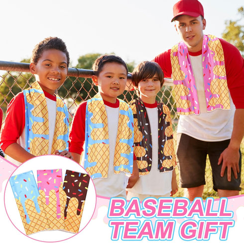30 40"x12" Breling Pcs Baseball Cream Drip Cooling Towels Ice Cooling Towels Microfiber Sweat Sport Rags Absorbent