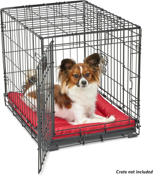 MidWest Homes for Pets Maxx Dog Bed, Designed to Fit a 24-Inch Dog Crate, 24-Inch, Red