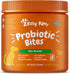Zesty Paws Probiotics for Dogs - Digestive Enzymes for Gut Flora and Bowel Support - Chicken Soft Chew