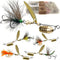 Trout Lures: Rooster Bait Tail Trout Spinners Fishing Lures for Bass, Salmon, Pike, Fishing Spinner Kit