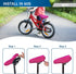 Gel Kids Bike Seat Cushion Cover, Anti-Slip Comfortable Adjustable Small Bicycle Saddle Pad, 9'' x 6''