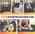 420lbs Hammock Hard Bottom Dog Car Seat Cover for Back Seat, Holds - Waterproof Sturdy Nonslip for Cars/Trucks/SUVs