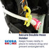 Scuba Choice Double Hose Holder Clip – Holds 2 Low/High-Pressure Hoses, Tangle-Free Design for Diving