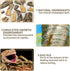 kathson 2PCS Thicker Cork Tile Background, 11.6”Lx7.7”Wx0.5”H, Natural Reptile Climbing Mat