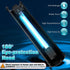 11W Aquarium UV Light for Fish Tank, Submersible Waterproof Sterilizer with Timer and Hood for Algae Control