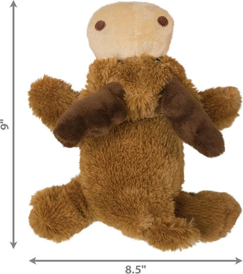 KONG Cozie Marvin The Moose and 3 SqueakAir Balls - Fun, Interactive Dog Toys for Fetch & Soft, Sturdy Indoor Play for