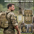 64 oz DEFUNX Half Gallon Water Bottle Insulated with Sleeve - Tactical Stainless Steel Water Jug with MOLLE Water