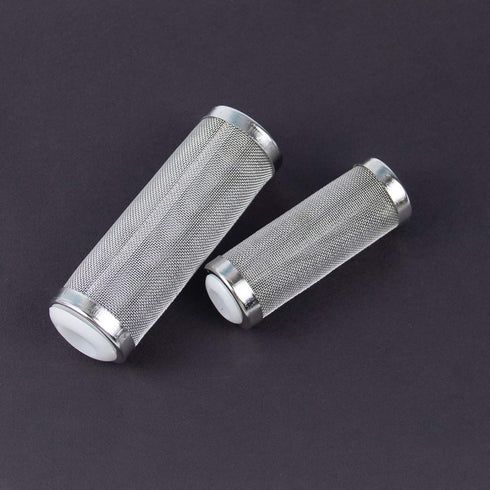 AUEAR 2 Pack Stainless Steel Mesh Inflow Aquarium Filter Guard, Intake Cover for Shrimp and Fish