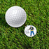 Funny Golf Ball Marker Magnetic Hat Clip for Putting Green, Unique Golf Gadgets for Men and Women