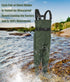 LANGXUN Kids Chest Waders for Fishing, Waterproof Hunting Waders for Boys and Girls, Age 2/3 Toddler