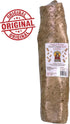 Original Beef Cheek Rolls | Super Thick | Peanut Butter | Large 10-12 Inch (5 Pack) | All Natural Rawhide Alternative