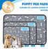 SEHFKKD 2 Pack 18"x24" Washable Pee Pads for Dogs, Absorbent Reusable Puppy Training Pads, Leakproof, Non-Slip