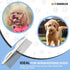 Metal Dog Comb - Grooming Matting Comb, Doodle Brush, Dematting Tools for Dogs, 2 Pack