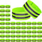 Yilloog 150 Pieces Reflective Arm Bands | High Visibility Tape Straps for Night Walking and Running