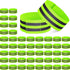 Yilloog 100 Pcs Reflective Arm Bands - High Visibility Reflector Bands for Night Walking, Cycling, Running