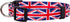 Native Pup Union Jack UK British Flag Dog Collar, Medium