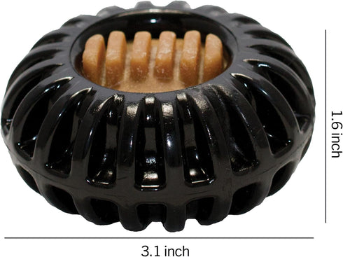 Starmark Everlasting Treat Wheeler Dog Toy, Small