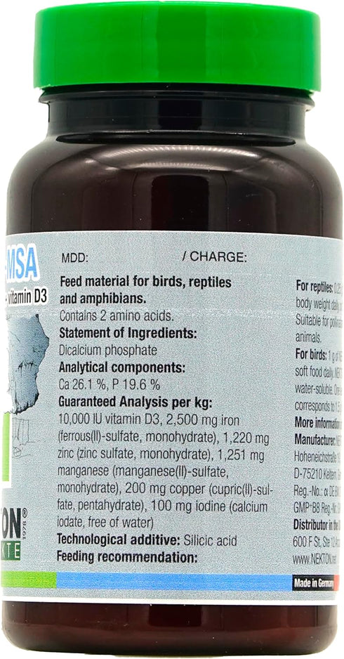 Nekton MSA High-Grade Mineral Supplement for Pets, 80gm