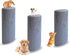 Pet Hair Remover Brush, Clean Cat Dog Hair from Carpet, Bedding, Car Clothing, 3 Pack