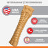 Nylabone Textured Knuckle Bone Power Chew Toy, Peanut Butter Flavor, X-Large - Durable Dog Toys for Aggressive Chewers