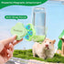 Hamster Water Bottle Holder - Magnetic & Repositionable, Adjustable Base for Hamster Cage, Secure Magnetic Mount, Easy