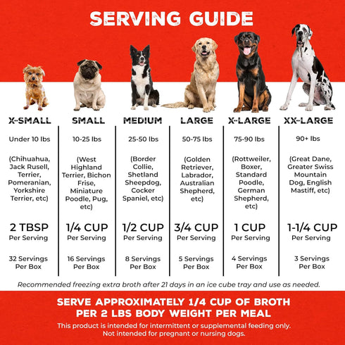 Brutus Bone Broth for Dogs, All Natural, Made in USA, Glucosamine & Chondroitin, Hydrating Dog Food Topper (Pork,