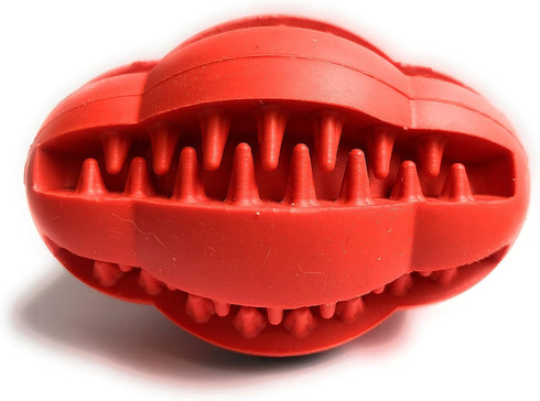 Healthy Teeth Interactive Dog Toy Chew, Red