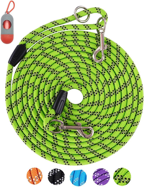 Long Dog Leash for Dog Training 10FT/16FT/30FT/50FT/100FT, Heavy Duty Dog Lead for Large Medium Small Dogs Outside