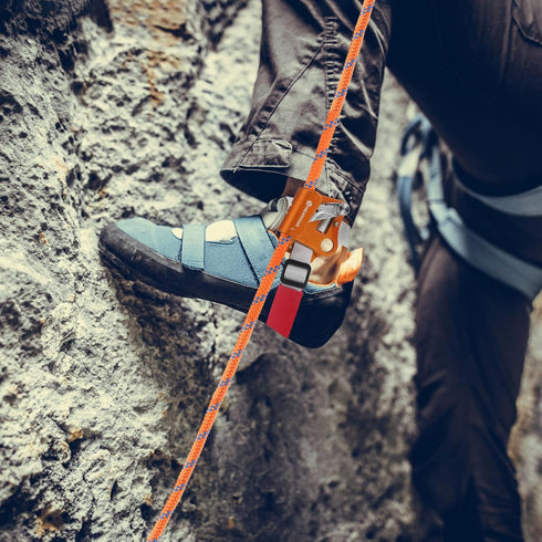 NewDoar Foot Ascender Riser Climbing Device for Rock Mountaineering