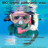 Seago Kids Swim Goggles Snorkel Diving Mask - Anti-Fog 180° Clear View for Youth (5-15)