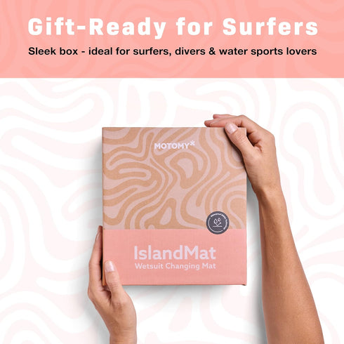 2-in-1 5000X IslandMat Wetsuit Changing Mat; Compact Wetsuit Bag with Waterproof Tech; Keep You & Surfing Accessories