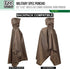 USGI Industries Military Style Poncho - Multi Use Rip Stop Camouflage Rain Poncho