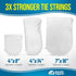 Aquatic Experts 200 Micron Drawstring Filter Sock, Custom Made for Saltwater and Freshwater Aquarium Filters