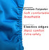Reusable Dog Belly Bands for Male Dogs - 5 Pack Premium Washable Diapers, XS Size
