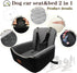 2 1 35 lbs,Adjustable Dog Car Seat Bed in for Small/Medium Dogs up to Safety Leashes,Memory Foam with Soft Fabric Pets