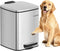 SONGMICS Dog Poop Trash Can, 1.6-Gallon (6 L) Outdoor Garbage Can with