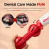 JAYU PET Toothbrush Toy Dog Chew Toy for Aggressive Chewers, Durable Dental Toy for Small & Medium Dogs, Teeth Cleaning