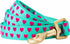 Blueberry Pet Valentine's Day Dog Leash, Velvety Soft-Touch Heart Flocking Lead for Medium Dogs, Minty Green, 5 ft x