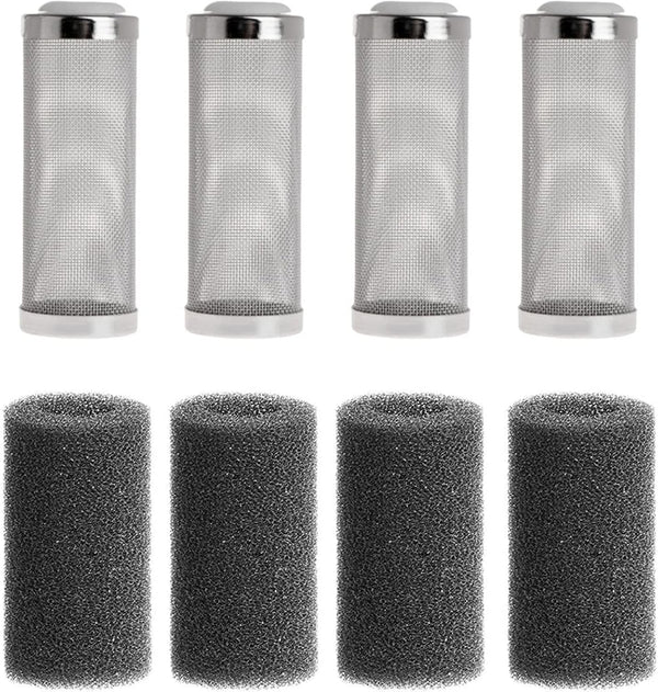 4Pcs 12mm Stainless Steel Aquarium Filter Inflow Inlet Basket Mesh Shrimp Guard for Fish Tank Protector