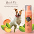 PET HEAD Quick Fix Foam Shampoo for Dogs - 6.7 fl. oz. Peach Scent, No-Rinse, Quick-Drying, Natural and Vegan