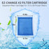 10-20 Gallon Aquarium Filters EZ-Change #2 Filter Cartridge for Healthier Fish (8 Pcs)