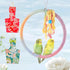 Magnoloran 2 80in Pcs Bird Diapers Bird Harness Flight Suits Diapers with Flying Leash Reusable Parrot Nappy