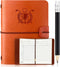 Yexiya Golf Scorecard Book with Pencil - Leather Golf Journal Pocket Log Book for Men Golfers