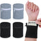 DOPENSPI 4PCS Wrist Wallet, Wrist Sweatband with Zipper Breathable Wristbands Ankle Wallet Coin